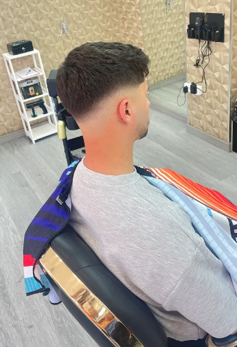 Degradado realizado en Barbería Neptuno Aguadulce